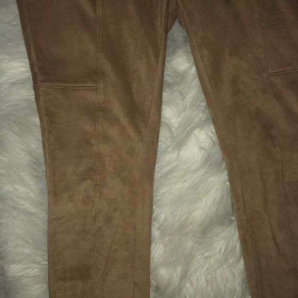 suede leggings (S)  - Picture 3 of 4